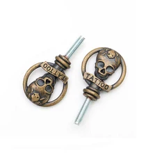 Микроблейдинг 2 шт. череп части татуировки ручка замок винт татуировки аксессуары для татуировки машина пистолет татуировки принадлежности Инструменты