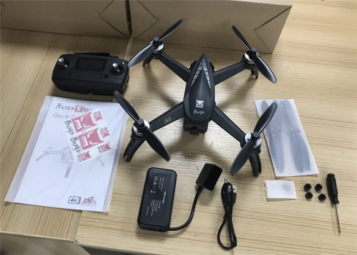 MJX Bugs B5W gps бесщеточный RC Квадрокоптер с 5G 4K Wifi FPV камерой HD