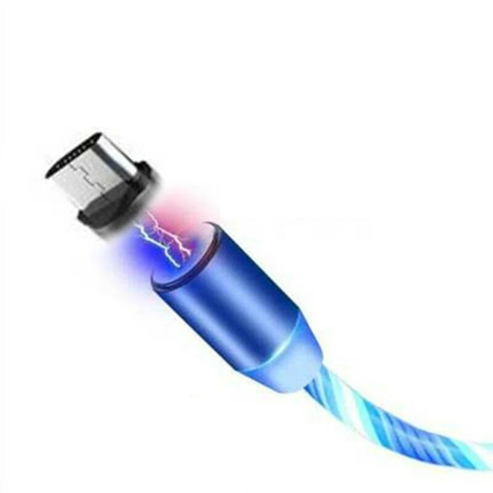 Магнитный абсорбционный кабель для передачи данных 360 градусов инновационный usb-кабель из алюминиевого сплава NK-Shopping - Цвет: For Android