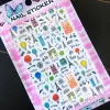 Newest nail Sticker Paris Eiffel Tower Nail Art Decorations DIY nail decoration tools HL57 1