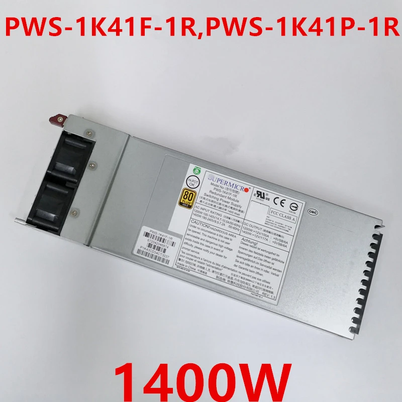 Блок питания для Supermicro RH2488 V2 747TQ 748TQ 818TQ 828T 1400W Питание PWS-1K41F-1R PWS-1K41P-1R