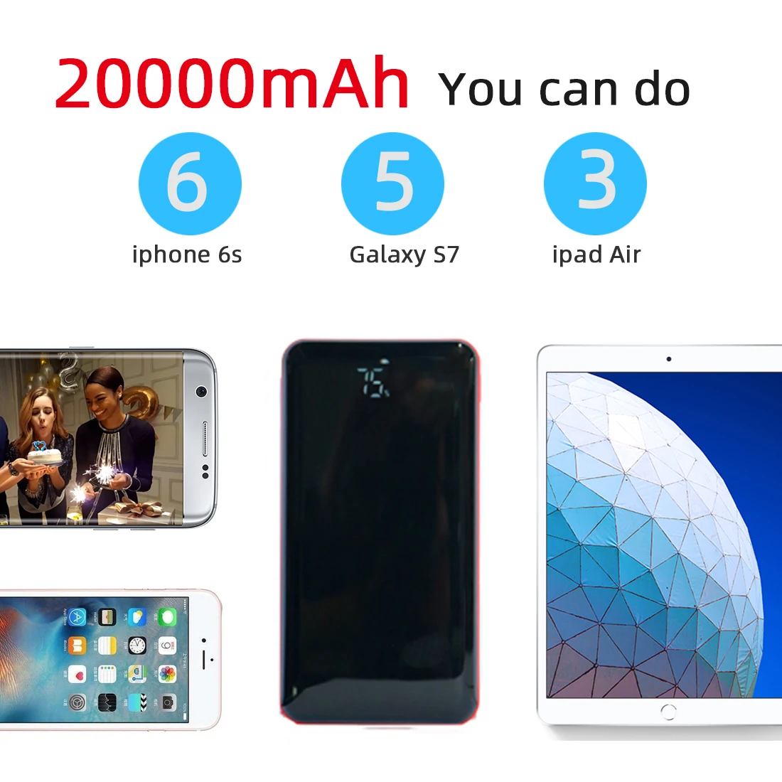 Xiaomi 30000 мАч Внешний аккумулятор внешний аккумулятор два светодиодный внешний аккумулятор портативный мобильный телефон зарядное устройство для Xiaomi iphone samsung
