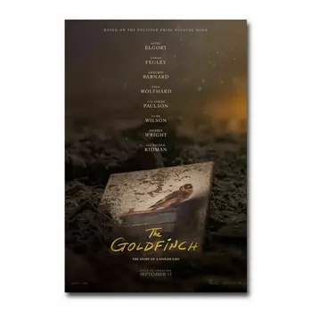 

D0156 the goldfinch Movie Silk Fabric Poster Art Decor Indoor Painting Gift