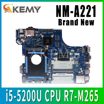

NEW! For Lenovo Thinkpad E550 E550C NM-A221 Laotop Mainboard NM-A221 Motherboard with i5-5200U CPU R7-M265 GPU