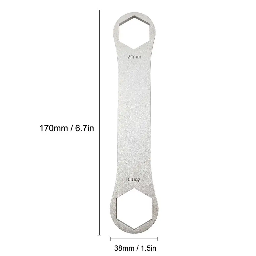 Description Picture 4 of itemProfessional Bicycle Suspension Fork Wrench 8T 12T Bike Repair Tool 24/26/27/28/30/32mm MTB Road Bike Spanner Repair Wrench