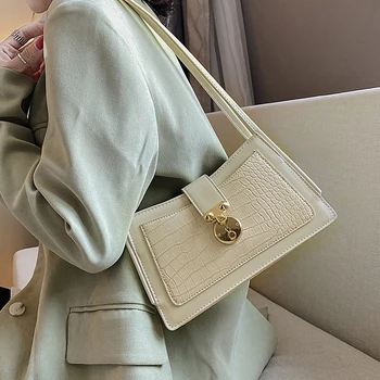 

С Доставкой Casual Simple One-Shoulder Mini Bag Female 2020 Summer New Fashion Fashion Net Red All-match Ins French Underarm Bag