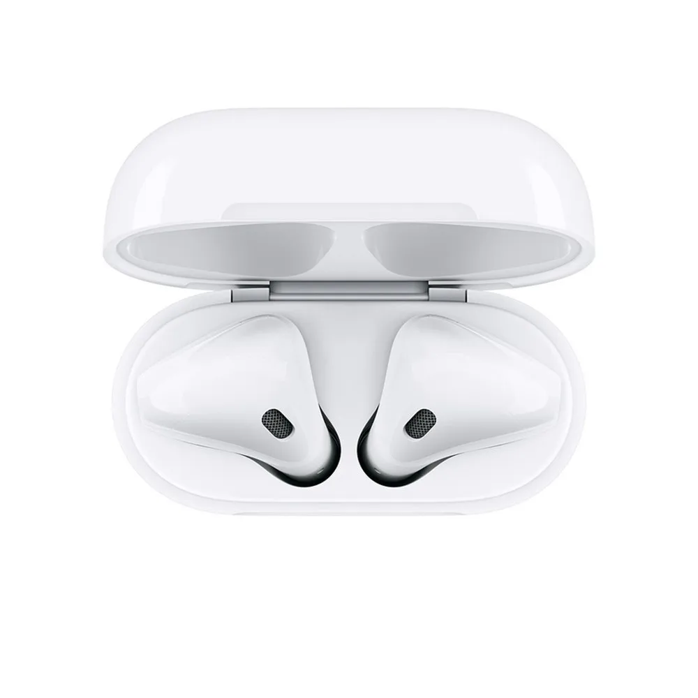 Apple AirPods 2nd Bluetooth Headset with Wireless Charging Case for iPhone iPad MacBook iPod Apple Watch