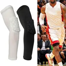 Ударопрочный спортивный гибкий рукав для баскетбола, поддержка локтя, поддержка сотовых подушечек, защита для велоспорта, Спортивная безопасность