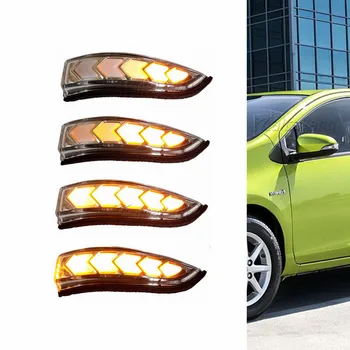 

LED DRL Flowing Side Rear-view Mirror Dynamic Turn Signal Light For Toyota Vios Altis Yaris Corolla Camry Accessories