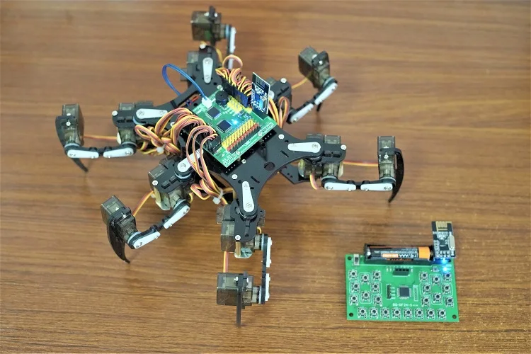 Open source arduino spider robot sensor shield six le vrogue co