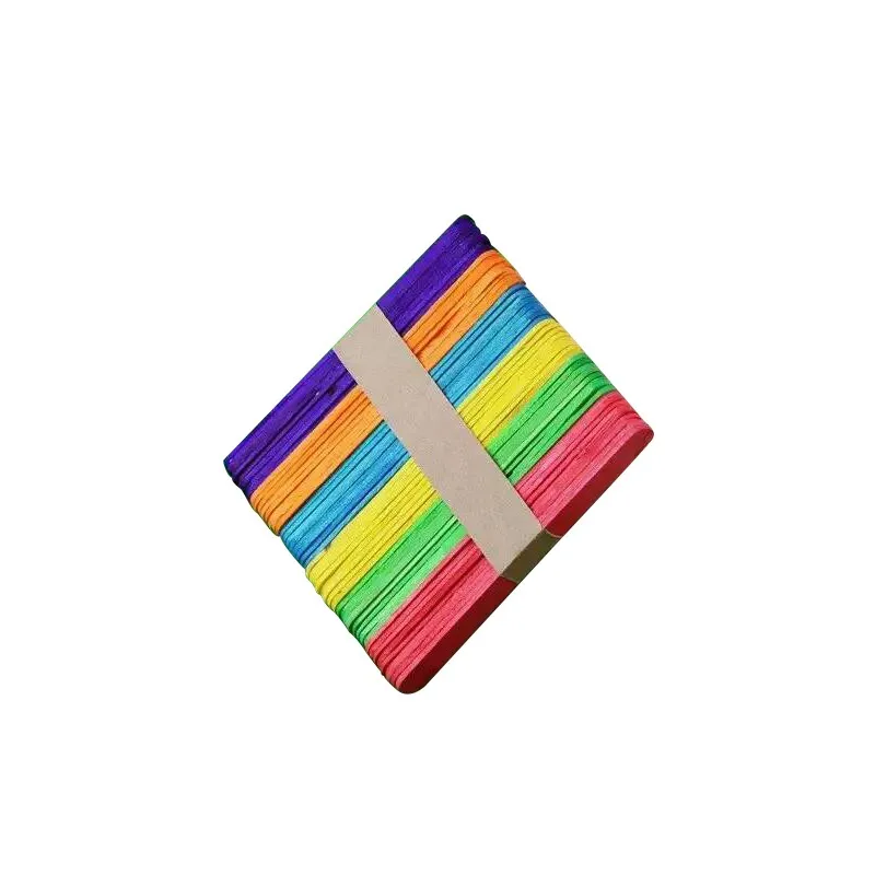 Детские игрушки ручной работы DIY Головоломка орфографическая игрушка материал цветная палочка цветная деревянная палочка мороженое Бар смешной Многофункциональный ToysHF - Цвет: 6