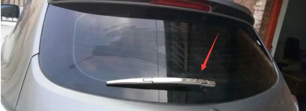 Для Nissan Qashqai 2008-2013 рамка заднего стекла дождевая Форсунка щетки стеклоочистителя крышка наклейка отделка автозапчасти