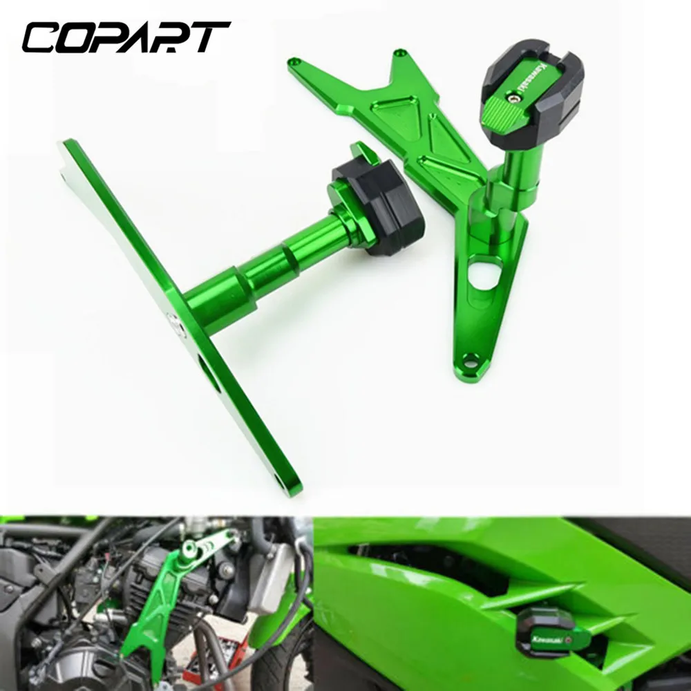 Для Kawasaki NINJA 250 300 2013 мотоцикл Топ кожух cnc рамки ползунки анти аварии падение протектор