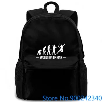 

Evolution of Badmintoner Homme New Mens women men backpack laptop travel school adult student