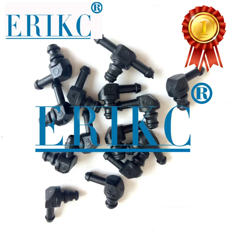 ERIKC Return Oil Backflow T and L Type for Bosch 110 Series Diesel Cr Parts Fuel Injector Plastic 3 Two-way Joint Pipe 10pcs/bag