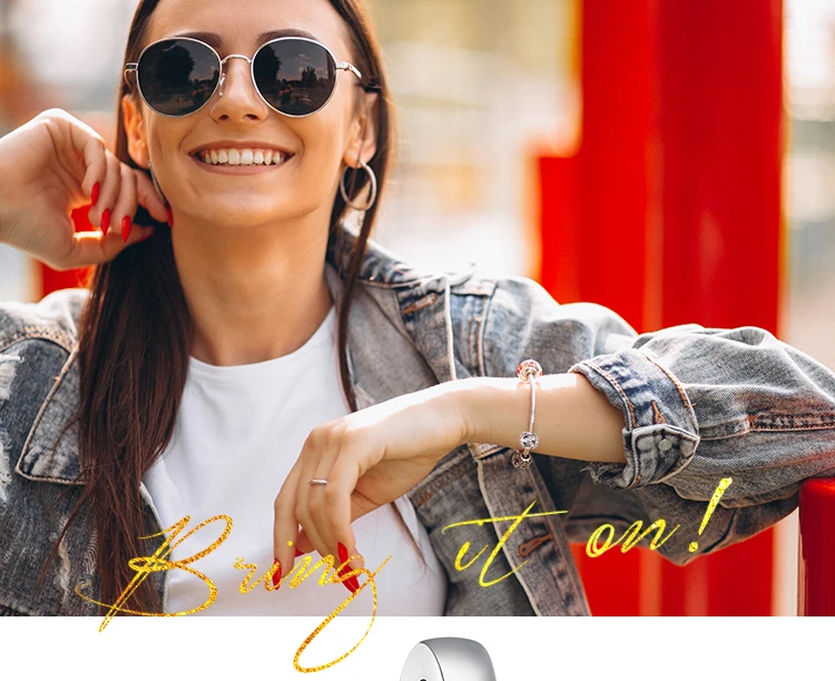 JewelryPalace море любви Осьминог кубического циркония 925 пробы Серебряного Бисера Шарм Fit Браслеты для Для женщин Новая горячая распродажа