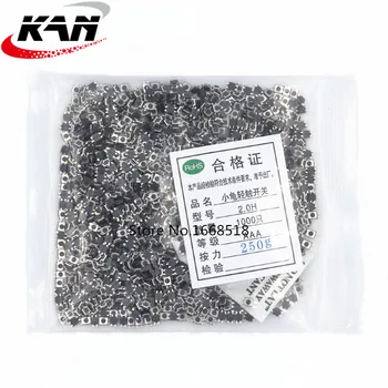 

1000PCS Push Button 3*4*2.0MM Momentary Tactile Tact Push Button Switch 4 Pin SMT SMD 3x4x2.0mm Micro Switch Self Reset