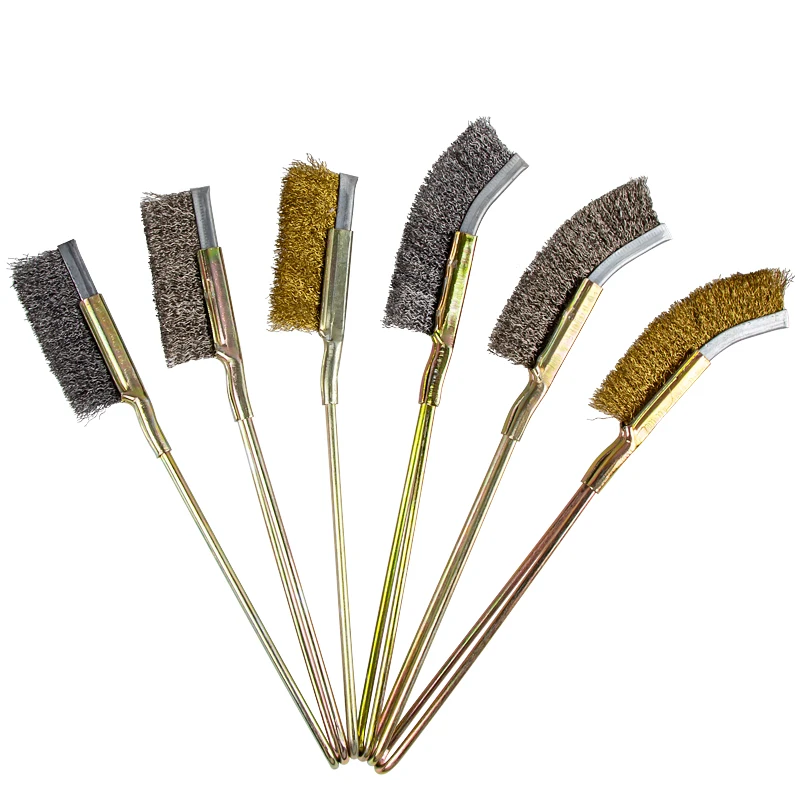 Stahl Draht Pinsel Grill Reinigung Edelstahl Draht Eisen Pinsel Kleine Stahl Kupfer Pinsel Entrosten Brushsteel Draht Pinsel