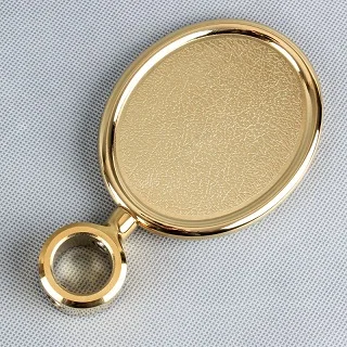 Beer Tap Faucet Label Support, Metallic Medallion