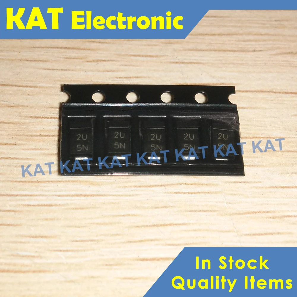 10PCS/Lot D1FL20U Marking Code 2U 200V 1.1A SMA Super Fast Recovery