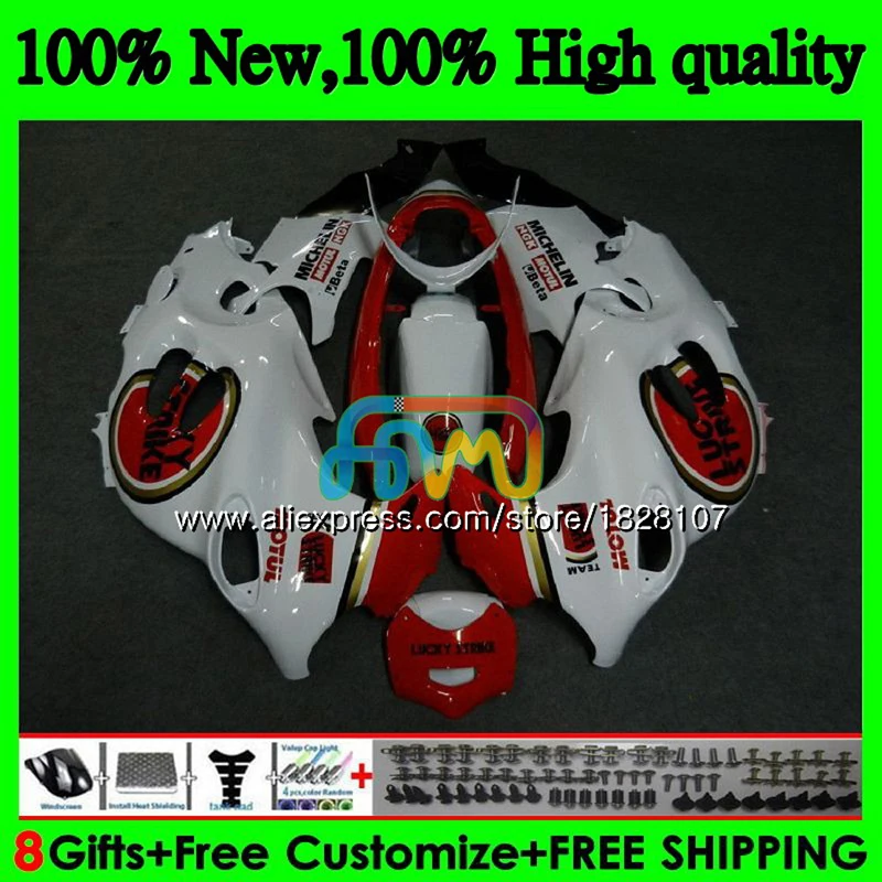 Лаки Страйк средства ухода за кожей для SUZUKI KATANA GSXF 600 750 GSXF600 98 99 00 01 02 33BS. 11 GSX750F GSXF750 1998 1999 2000 2001 2002 обтекатель - Цвет: No. 1