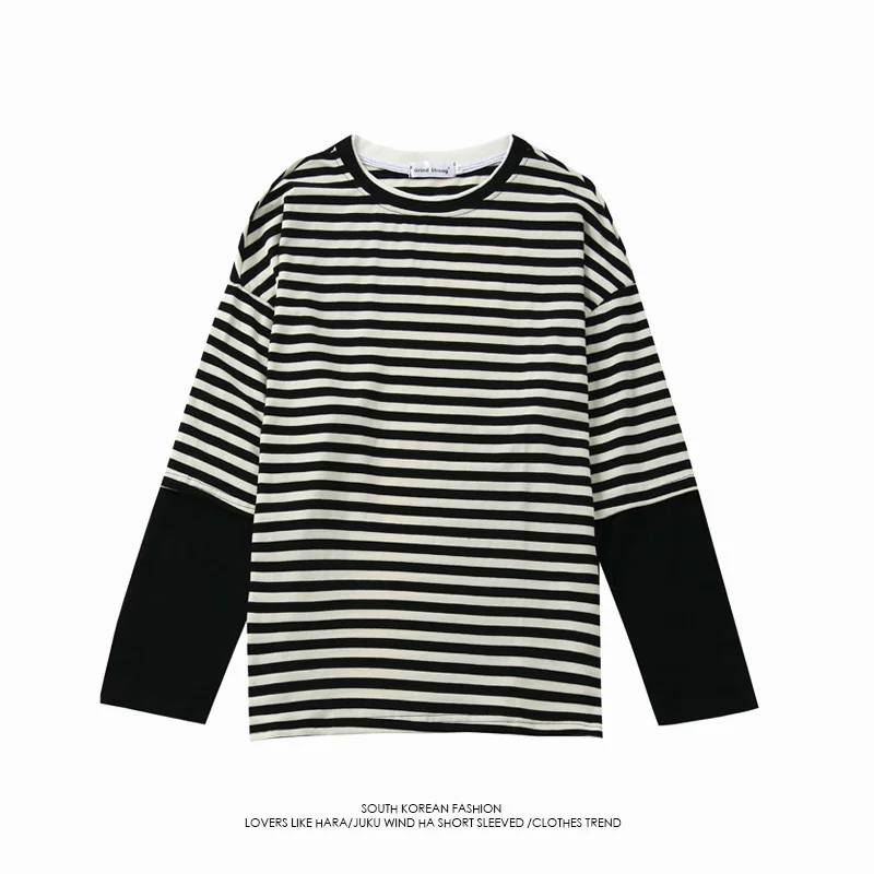 New kpop Bangtan Boys JIMIN Same Irregular Neckline Stripe Sweatershirt Pullover Hoodie Long Sleeve Shirt clothes New kpop Bangtan Boys JIMIN Same Irregular Neckline Stripe Sweatershirt Pullover Hoodie Long Sleeve Shirt clothes