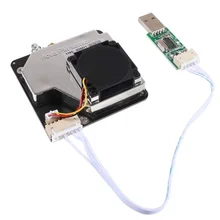 

Aokin PM Sensor SDS011 High Precision PM2.5 Air Quality Detection Sensor Module Super Dust Sensors Digital Output For Arduino