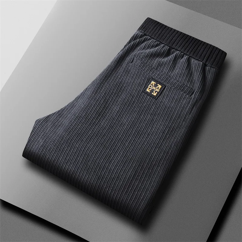Spring Autumn Pants Sweatpants Cargo Baggy Pants Men Clothing Casual Korean Fashion Stretch Joggers Popular Trousers For Casual Pants