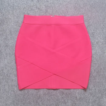 

2020 Women's Mini Irregular Elastic Bandage Skirts Sexy Slim Pencil Bodycon Skirts Summer Wholesale