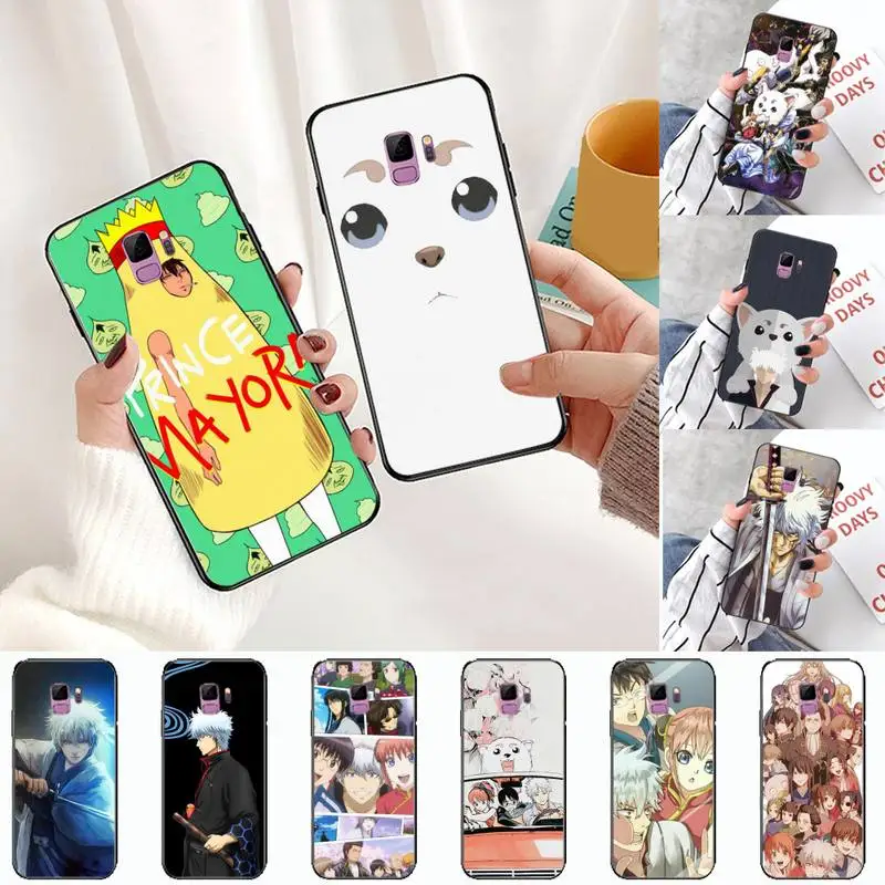 

GINTAMA amine fashion cool Phone Case For Samsung Galaxy S5 S6 S7 S8 S9 S10 S10e S20 edge plus lite
