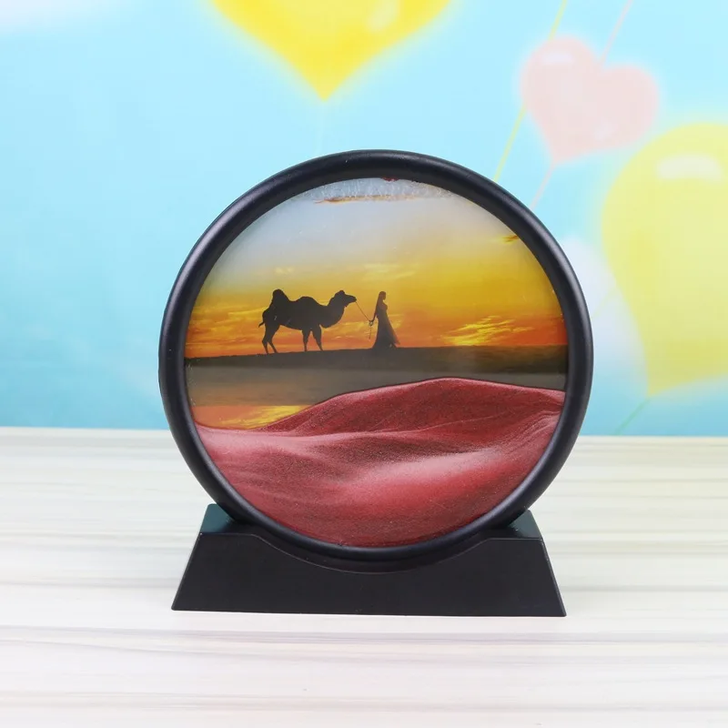 3D песочные часы креативная картина зыбучий песок украшение для дома новинка украшения ремесла бизнес подарок песочные часы домашний декор песочные часы