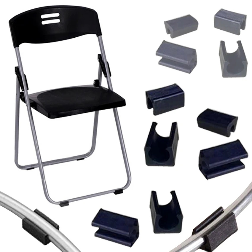 

Multiple Choices Open Foot U-shaped Plastic Foot Cover Office Chair Leg Pad Stool Stainless Steel Pipe Clamp Pipe Toughness Pad