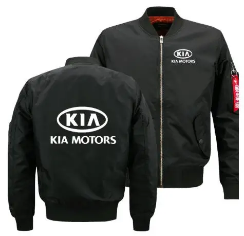 2020 Мужская Летающая куртка Wintter теплая тонкая Fiy Pilot для мужчин KIA Motors толстовка с