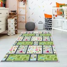 Ahsen ковер ПВХ кожа противоскользящая подошва Araba-Yollu мужской cocuk