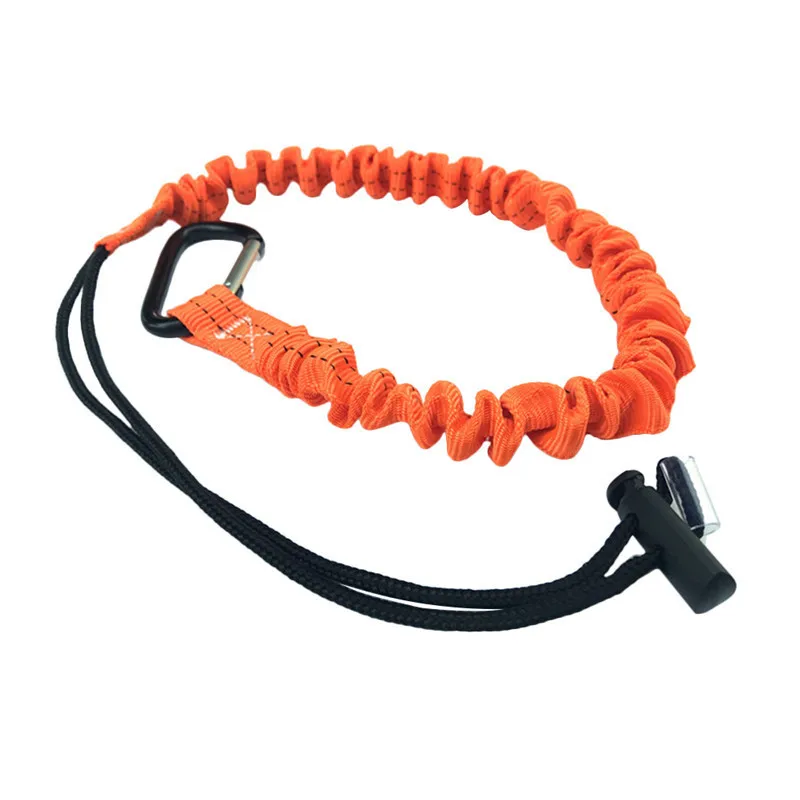

Carabiner Lanyard Retractable Safety Rope Telescopic Elastic Climbing Tool