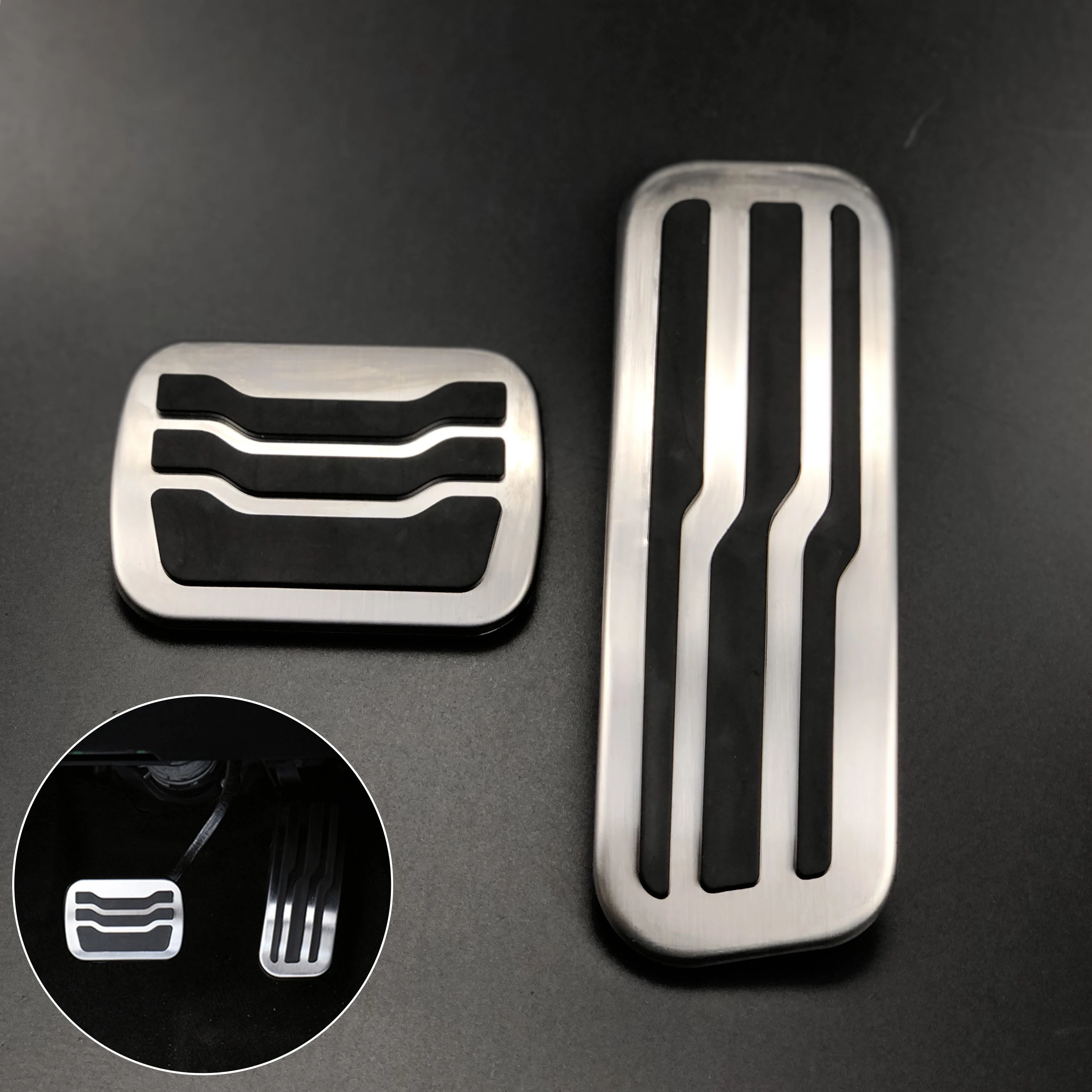 

For Ford Explorer 2011 - 2019 Car Styling Foot Rest Pedal Footrest Non-slip Gas Fuel Pad Pedals Cover Automatic