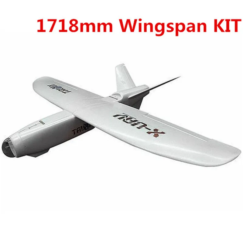 X-uav Mini Talon EPO 1300 мм/1718 мм V3 размах крыльев V-tail FPV радиоуправляемая модель радиоуправляемый самолет с дистанционным управлением/PNP игрушки для мальчика - Цвет: 1718mm KIT