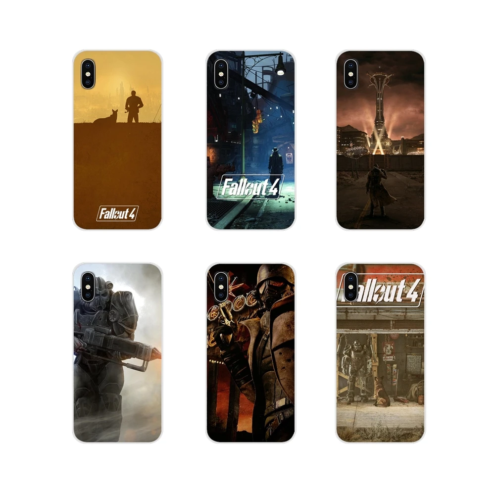 Фоллаут 4 видео игры для Apple iPhone X XR XS 11Pro MAX 4S 5S 5C SE 6S 7 8 Plus ipod 5 6 Аксессуары мобильного
