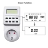 Plug-in Programmable Timer Switch Socket Digital Weekly Programmable Electrical Wall Plug-in Switch Outlet Time Clock AC 230V ► Photo 3/6