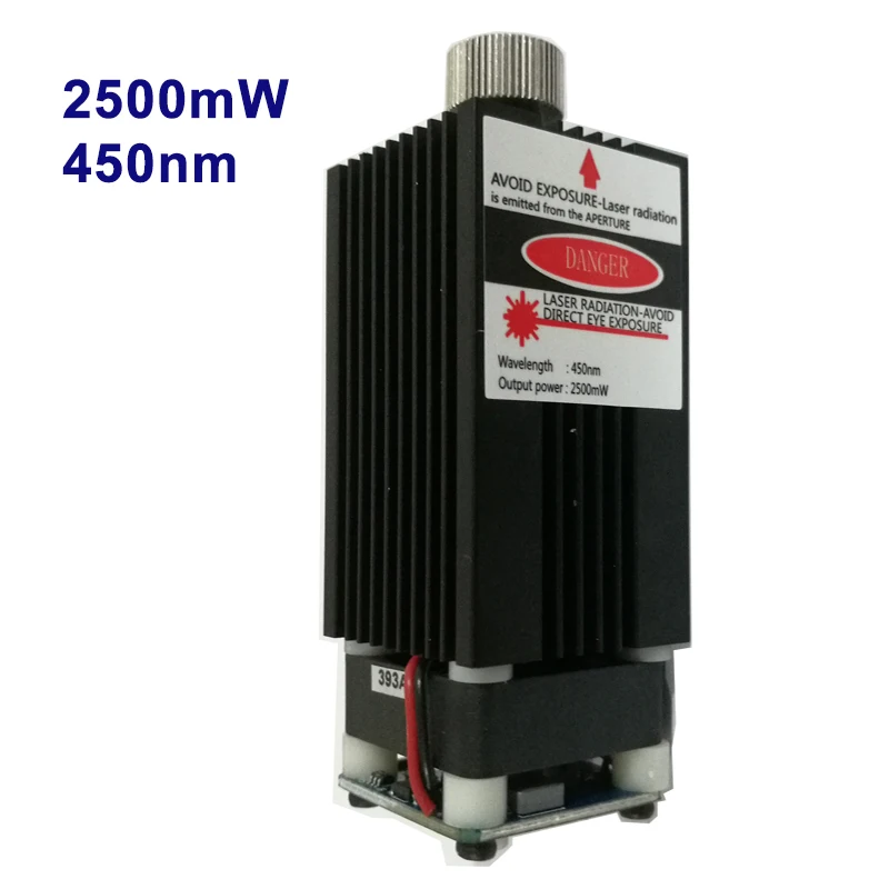 Laser Module for CNC Wood Router DC12V TTL PWM 1W 2.5W 5.5W 7W 10W Mini Laser 