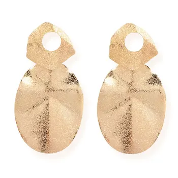 

Exaggeration Cool Geometric Metal Ear Stud Minimalist Versatile Earrings Female
