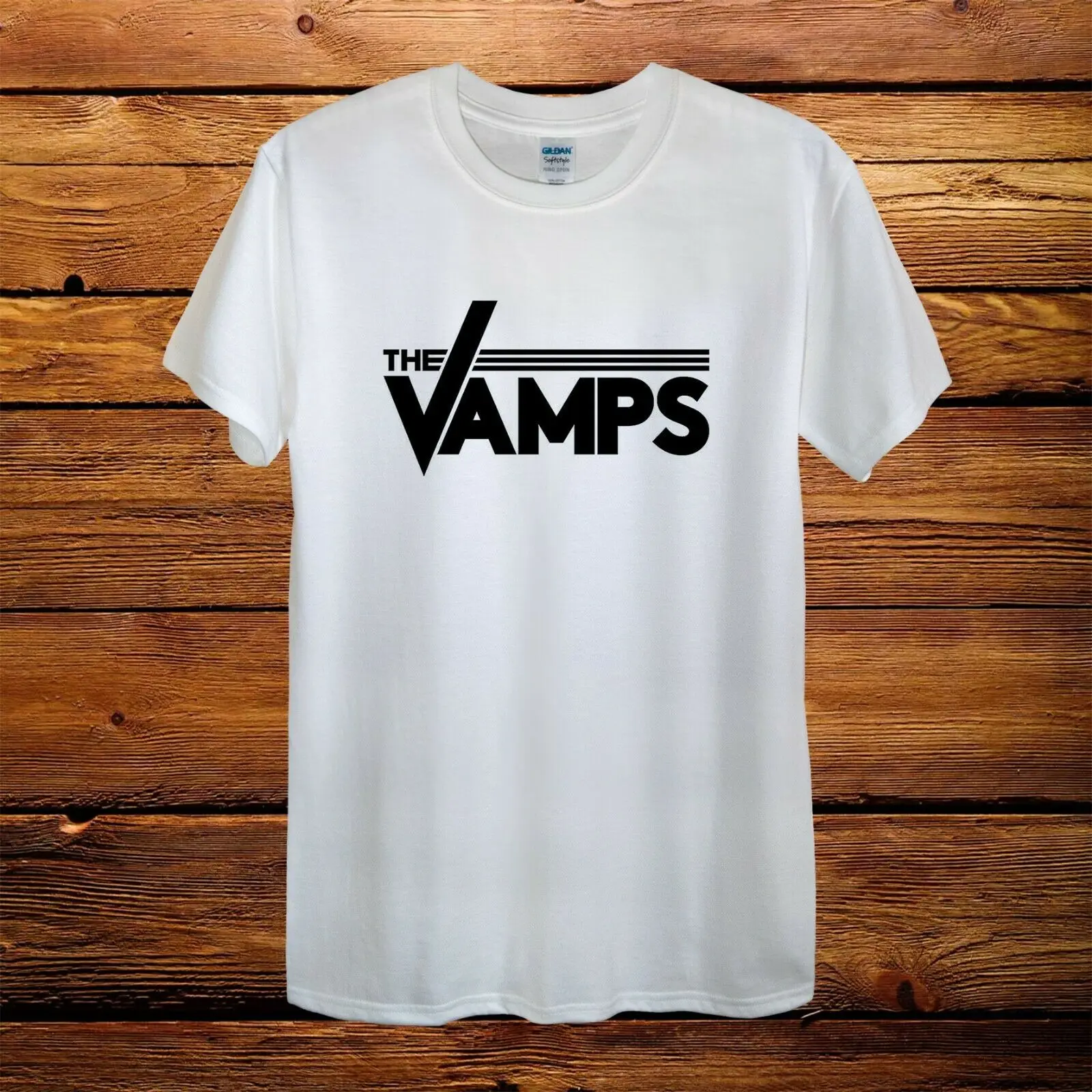 The Vamps Rock Boys Band Bradleyharajuku уличная рубашка Мужская Дизайнерская футболка Мужская Унисекс Женская приталенная