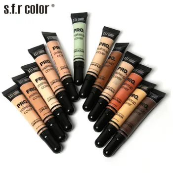 

12 Colors Liquid Concealer Makeup Eye Dark Circles Cream Face Corrector Waterproof Liquid Base Foundation Cosmetic