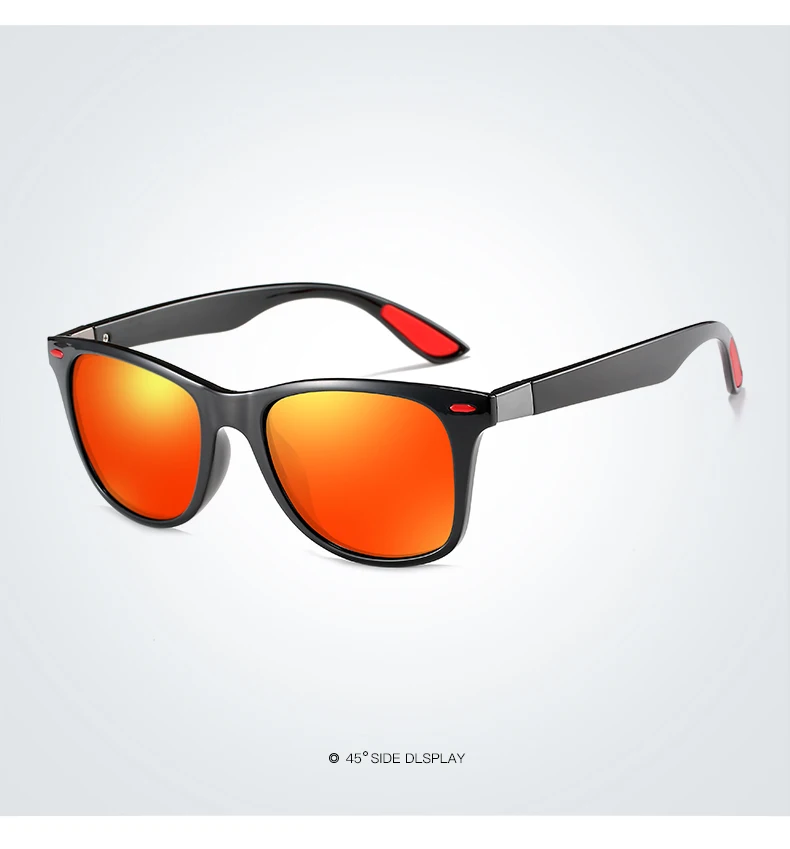 Квадратные очки красные очки очки ретро антибликовые очки glasses очки солнцезащитные женские очки женские очки мужские солнцезащитные очки стимпанк стимпанк панк ретро линзы для глаз очки поляризационные - Цвет линз: black red