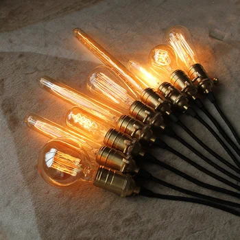 

E27 Vintage Edison Bulbs Industrial E27 Led Bulb Antique Pendant Lights Bedroom Living Room Decor Christmas Decoration for Home