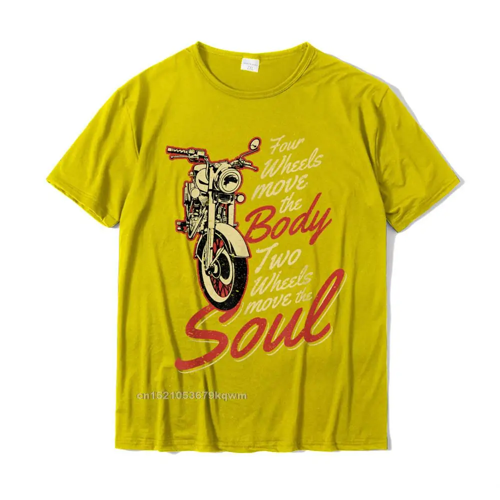 Casual T-Shirt Unique Short Sleeve Special Round Collar 100% Cotton Tops & Tees Street T Shirt for Men Father Day Funny Biker Quotes Sarcastic Motorcycle Rider T Shirt Gift__4127 yellow