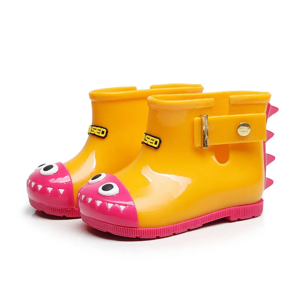 

Kids Boots Toddler Rain Boots Baby Girl Sneakers Cute Animal Prints Slip on Duck Design for Kids and Child