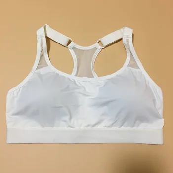 

Bra Sport Women High Stretch Breathable Top Underwear Padded For Running Lady Gym Crop Bra White Fashion Lingerie Bra 2020 Hot