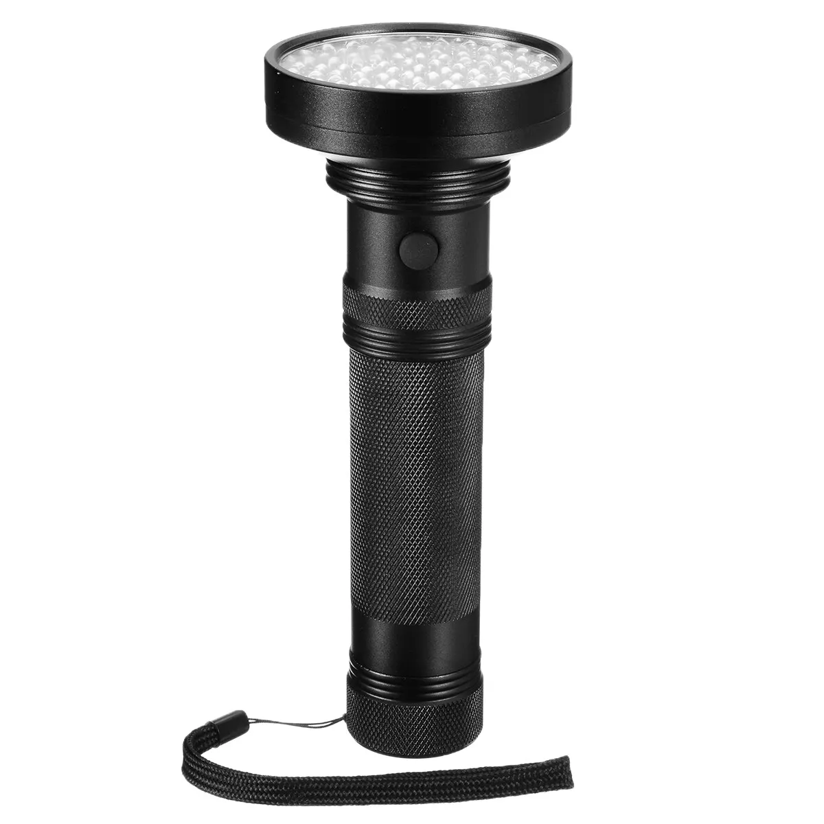 Outdoor LED UV Flashlight 100 LED UltraViolet Blacklight Flashlight Lamp Torch Inspection Light  with Water Resistance Ring
