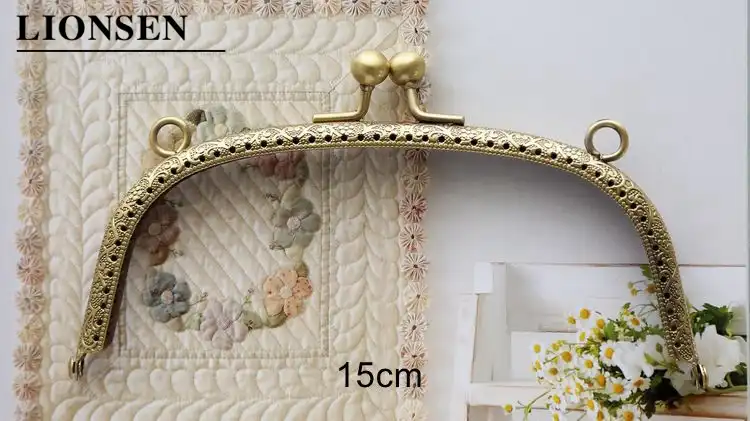 Металлическая дуговая рамка для кошелька LIONSEN 8 5/10 5/12 5/15/20 см|Детали и аксессуары